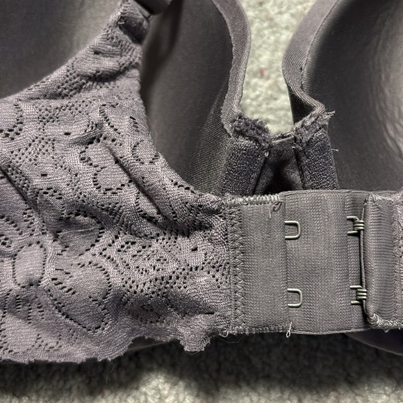aerie lace trim padded demi bra 💜 36C - Picture 4 of 6